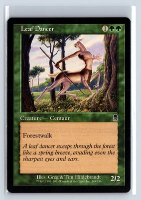 (3x) LEAF DANCER - Odyssey – MTG Magic the Gathering Card - Common - Image 1 of 4