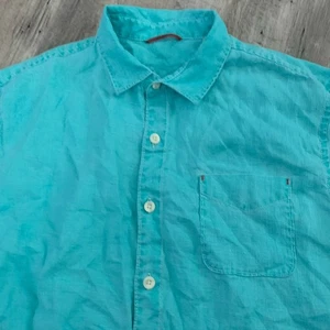 Tommy Bahama RELAX Linen Shirt Mens XL Sea Glass Breezer Long Sleeve Button Up - Picture 1 of 7