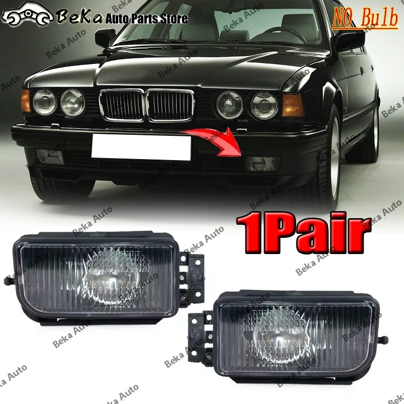 Faro antiniebla parachoques delantero para BMW Serie 7 E32 730i 735i 740i 750i 1988-94 sin bombilla Foto 1 de 4