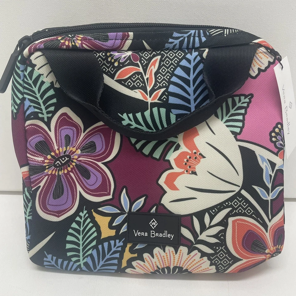 Bolso refrigerador de almuerzo Vera Bradley aligerado en Kauai floral nuevo con etiquetas Foto 1 de 1