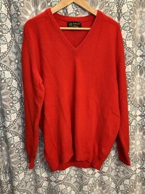 Suéter De Colección Pringle Escocia 100% Cachemira Para Hombre Manga Larga 44 Hecho en Escocia Foto 1 de 4