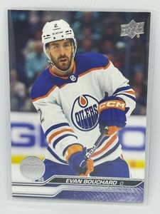 Evan Bouchard 2023-24 Upper Deck Series 1 Hockey No. 71
