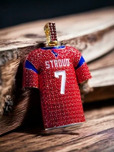 Houston Texans C.J. Stroud #7 Pendant & Chain NFL 🤘🏼 - Picture 1 of 7