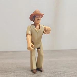 Giocattolo Vintage Fisher Price Adventure People #304 Safari Jim Dad Figure 1974 - Foto 1 di 5