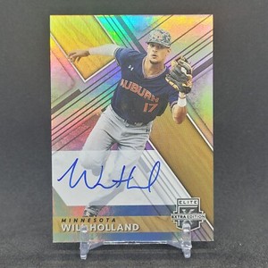2019 Elite Extra Edition Will Holland AUTO AUTOGRAPH RC MINNESOTA TWINS