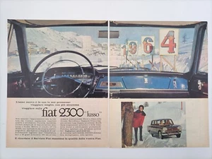 Clipping Ritaglio Pubblicità Advertising 1964 FIAT 2300 LUSSO Viaggiare Meglio - Picture 1 of 1
