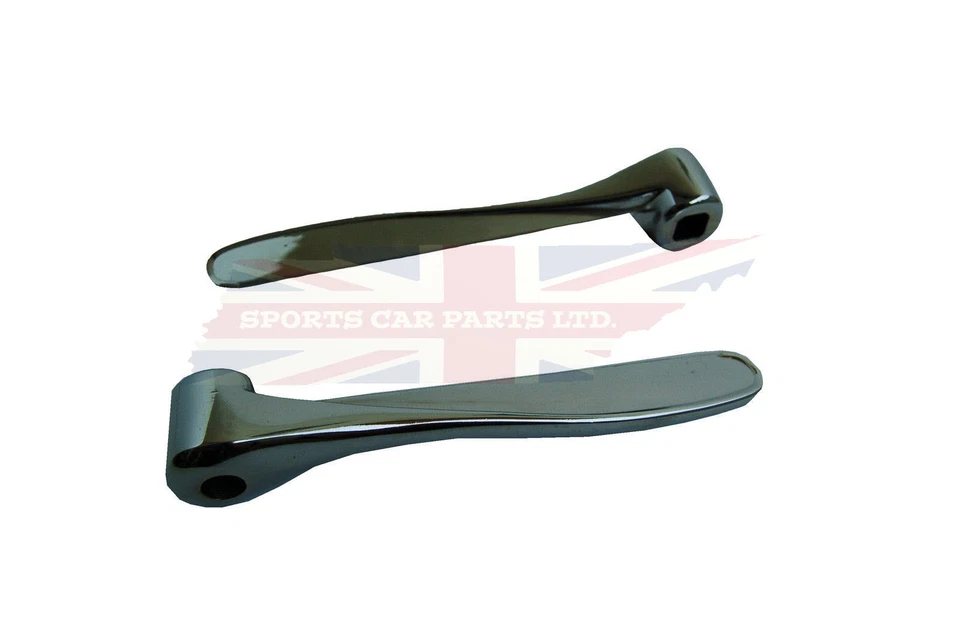 Par de manijas de ajuste de rastrillo de asiento nuevas MGB MG Midget 1969-1980 Foto 1 de 1