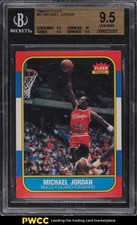 1986 Fleer Basketball Michael Jordan ROOKIE RC #57 BGS 9.5 GEM MINT