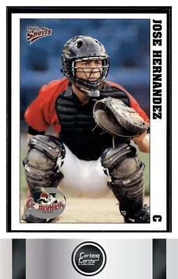 Jose Hernandez 1999 Multi-Ad Williamsport Crosscutters #9 Pirates - Image 1 of 2