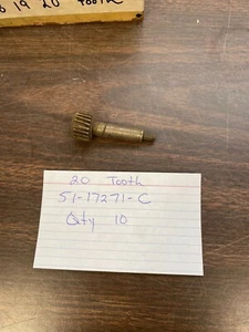 1935 1936 1937 1938 1939 FORD SPEEDOMETER DRIVEN DRIVE GEAR NOS FORD 920  - Picture 1 of 2