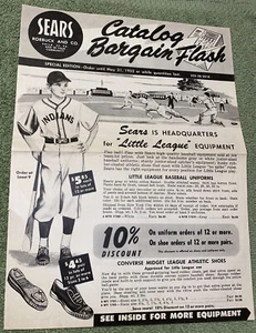 SEARS Catalog Bargain Flash Ad 1952 Front Page - Picture 1 of 4