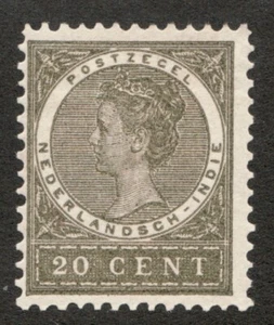 1905 Netherlands Indies Sc# 53 - 20¢ Queen Wilhelmina - MH Cv$32 - Picture 1 of 1