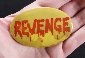 Vintage ~ REVENGE ~ Hardcore Punk Rock Metal BAND Pinback Button Pin Badge - Picture 1 of 7