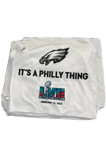 Super Bowl 57 LVII Philadelphia Eagles Official Rally Towel SGA Stadium Giveaway Cover