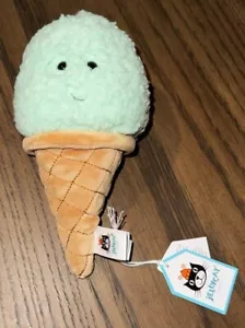 Neu mit Etikett Jellycat unwiderstehlich mint Eistüte Plüsch 7 Zoll AUTHENTISCHER US-Verkäufer - Bild 1 von 2