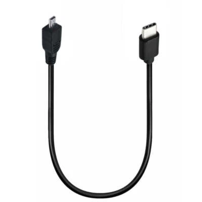 USB Type C to Mini B 8Pin Data OTG Cable | Male to Male | 0.3m - Image 1 of 4
