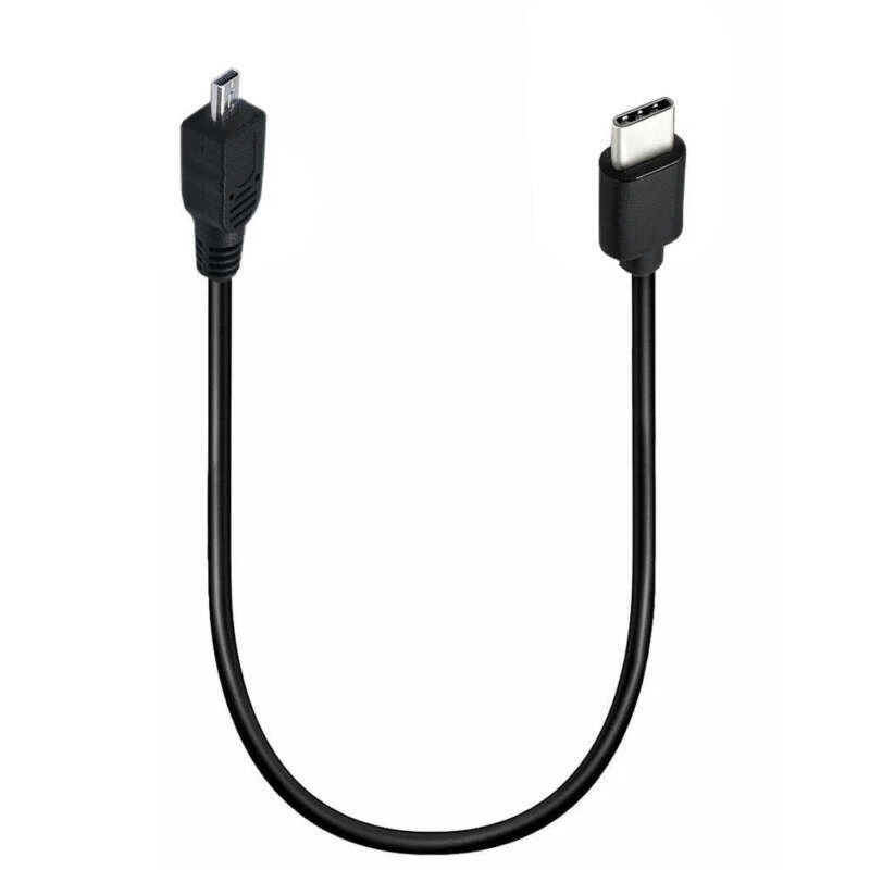 USB Type C to Mini B 8Pin Data OTG Cable | Male to Male | 0.3m - Image 1 of 4