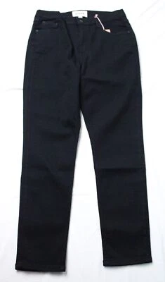 Pantalones de mezclilla ajustados lisos de tiro alto Boden para mujer EJ1 negros talla W31 nuevos con etiquetas Foto 1 de 4