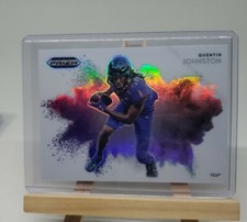 Quentin Johnston Color Blast SSP 2023 Panini Prizm Draft Picks