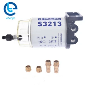 S3213 para motor fueraborda marino 3/8" NPT filtro de combustible/sistema separador de agua - Imagen 1 de 10