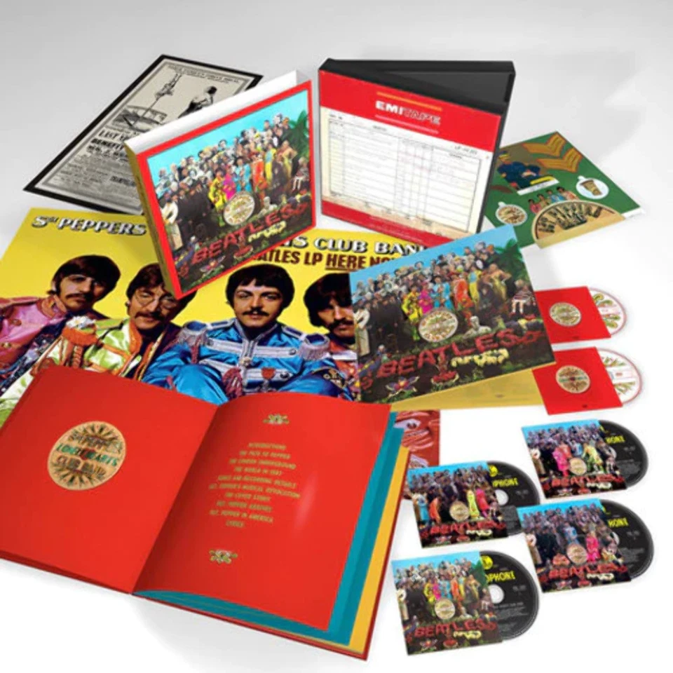 The Beatles - Sgt. Pepper's Lonely Hearts Club Band - CD + DVD Boxed Set - Image 1 of 1