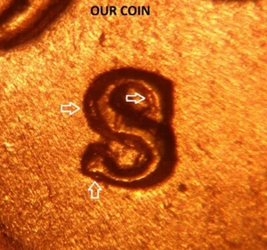 1946-S/S Repunched Mintmark (RPM) # 1 Lincoln Cent - Brilliant Uncirculated - Picture 1 of 8