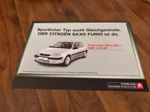 Citroen Saxo FURIO Prospekt - Imagen 1 de 1
