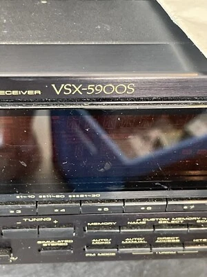 Pioneer VSX-5900S Audio Stereo Receiver Tuner, No Remote, Partially Tested - Image 1 of 4