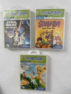 Leap Frog Leapster Learning Game-3 Games! -sealed - Image 1 of 2