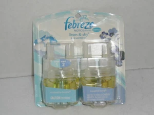 Febreze Noticeables Scented Oil Refills Clothesline Breeze / Meadow Song - Picture 1 of 2