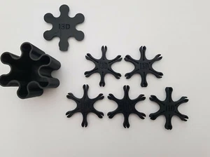 Boite avec 5 étoiles porte amorces pour revolver poudre noire (Distributeur) - Picture 1 of 6