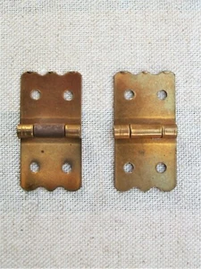 Vintage 1940s/50s Gibson/ Lifton Guitar Case Hinges - New Old Stock -Pair (2) - Picture 1 of 5
