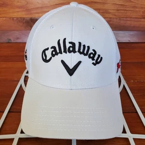 Callaway V Golf Hat Men Fitted White Odyssey X HOT L/XL Cap Mesh XHOT - Picture 1 of 6