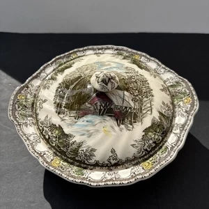 Johnson Brothers Friendly Village “The Covered Bridge” Covered Serving Bowl - Picture 1 of 10