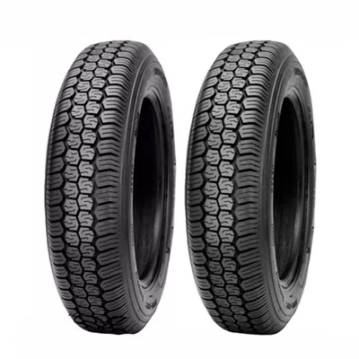 OEM QUALITY KIT COPPIA PNEUMATICO COPERTONI DEESTONE PIAGGIO APE CAR TM P703 125-12 8PR D823