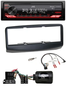 JVC Bluetooth USB DAB Lenkrad Autoradio für Fiat Multipla 2006-2010 - Bild 1 von 9