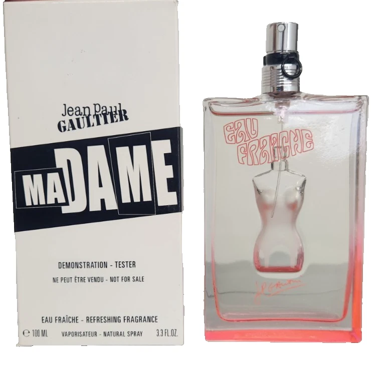MADAME por JEAN PAUL GAULTIER 3.3 FL oz / 100 ML EAU FRAICHE caja probadora de spray Foto 1 de 1
