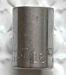 CRAFTSMAN TOOLS USA V44332, UNIDAD 3/8", TOMA 7/16, POCO PROFUNDA, 12 PUNTOS - Imagen 1 de 8