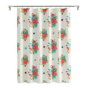 Pioneer Woman Shower Curtains Mazie Breezy Blossom Vintage Floral Sweet Romance