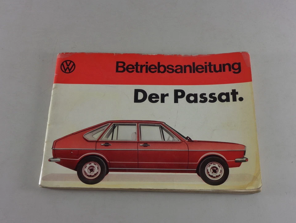 Manuale / Guida VW Passat B1 Del 08/1973 - Immagine 1 di 1