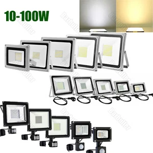 Inundador LED con detector de movimiento/enchufe ultra delgado proyector faros - Imagen 1 de 29
