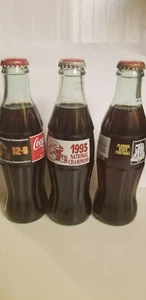 Cola Gedenkflasche FLORIDA STATE 93/99 National Champs & Granat/Gold - Bild 1 von 8
