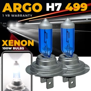 For Dacia Sandero 2008-On Xenon White 100w Dipped Low Beam Headlight Bulbs 12v - Picture 1 of 13