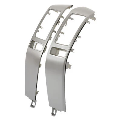 Un par de cubiertas gris del panel de ventilación del tablero de instrumentos para Toyota Land Cruiser Prado 2003-09 Foto 1 de 4