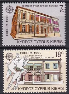 Chipre 1990 Yvert 745/47 Europa CEPT arquitectura MNH VF - Imagen 1 de 1