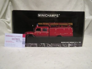 Magirus Deutz Merkur TLF 16 Rot Feuerwehr 1959 Minichamps 1:43 - Picture 1 of 6