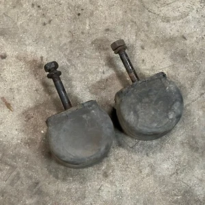 Porsche 356 B C Front Suspension Bump Stop Pair ORIGINAL - Picture 1 of 3