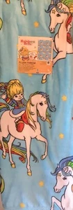 Rainbow Brite Starlite Twink Brand New Plush Throw Blanket 50 In X 70 In w/tag - Picture 1 of 5