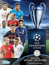 UEFA CHAMPIONS LEAGUE 2015/16 Stickers - Pick from list in description - TOPPS