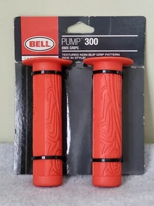 Bell Sports Pump 300 BMX Non Slip Textured Handlebar Grips, Color: Red-New! - Picture 1 of 4